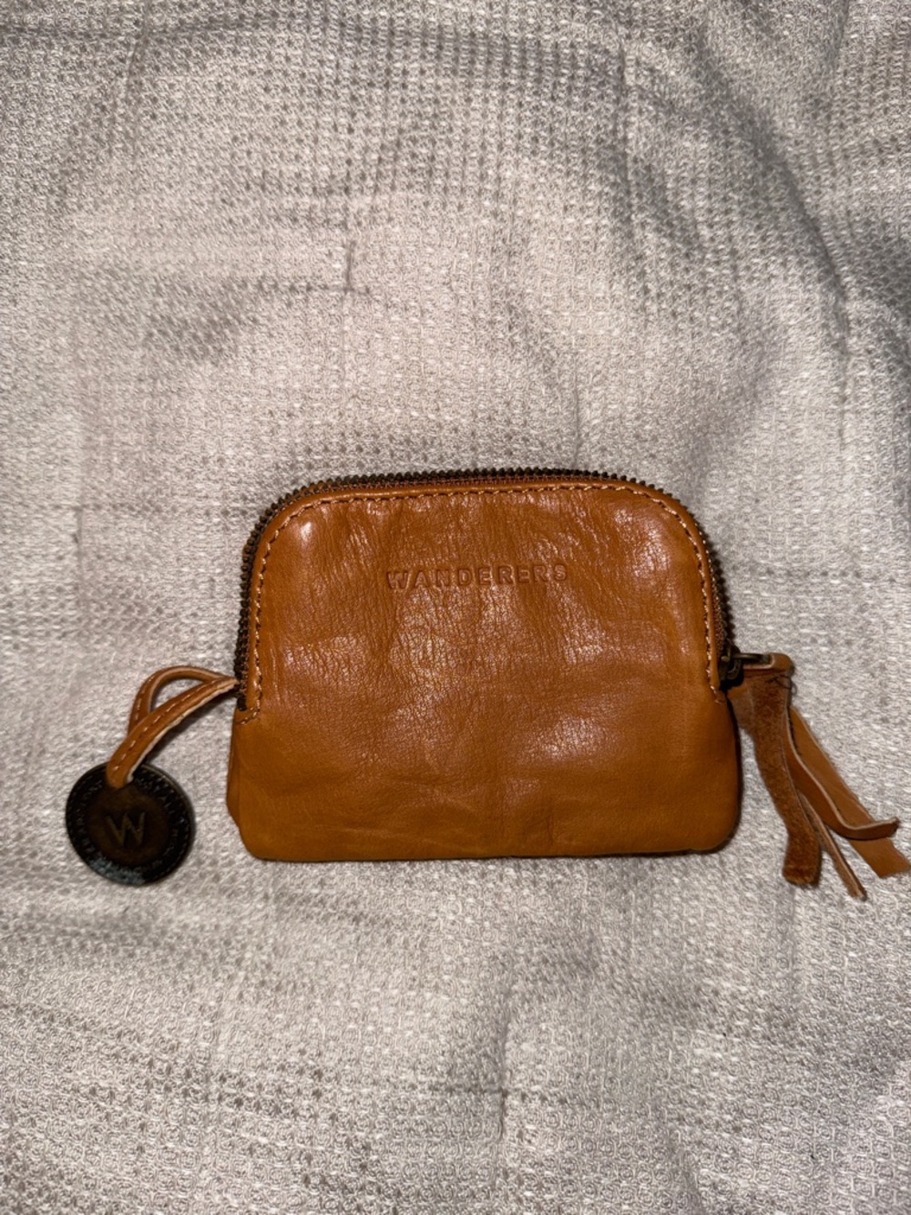 Wanderers travel co leather wallet